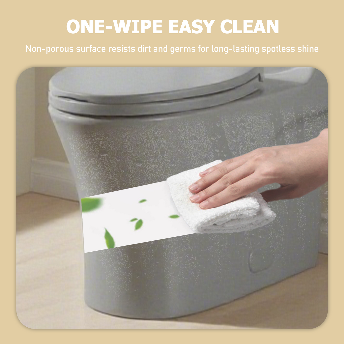 Gray One Piece Dual Flush Toilet 1.1/1.6 GPF Water Saving Elongated Comfort Height Soft Close Seat 1000 MAP Flush Score